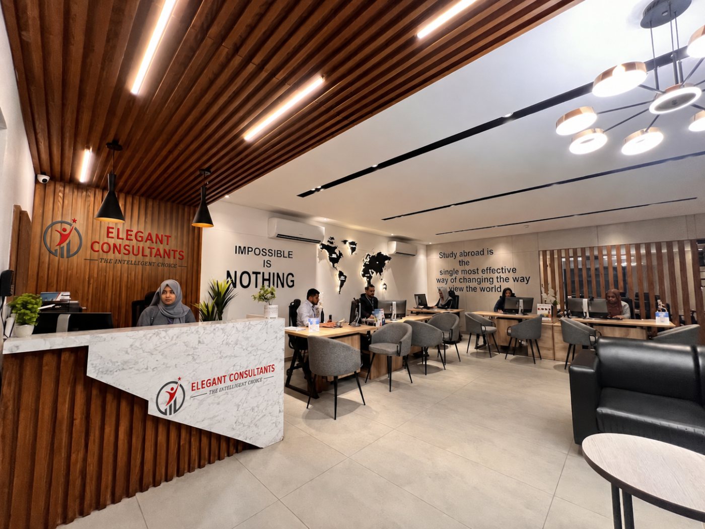 Elegant Consultants office interior